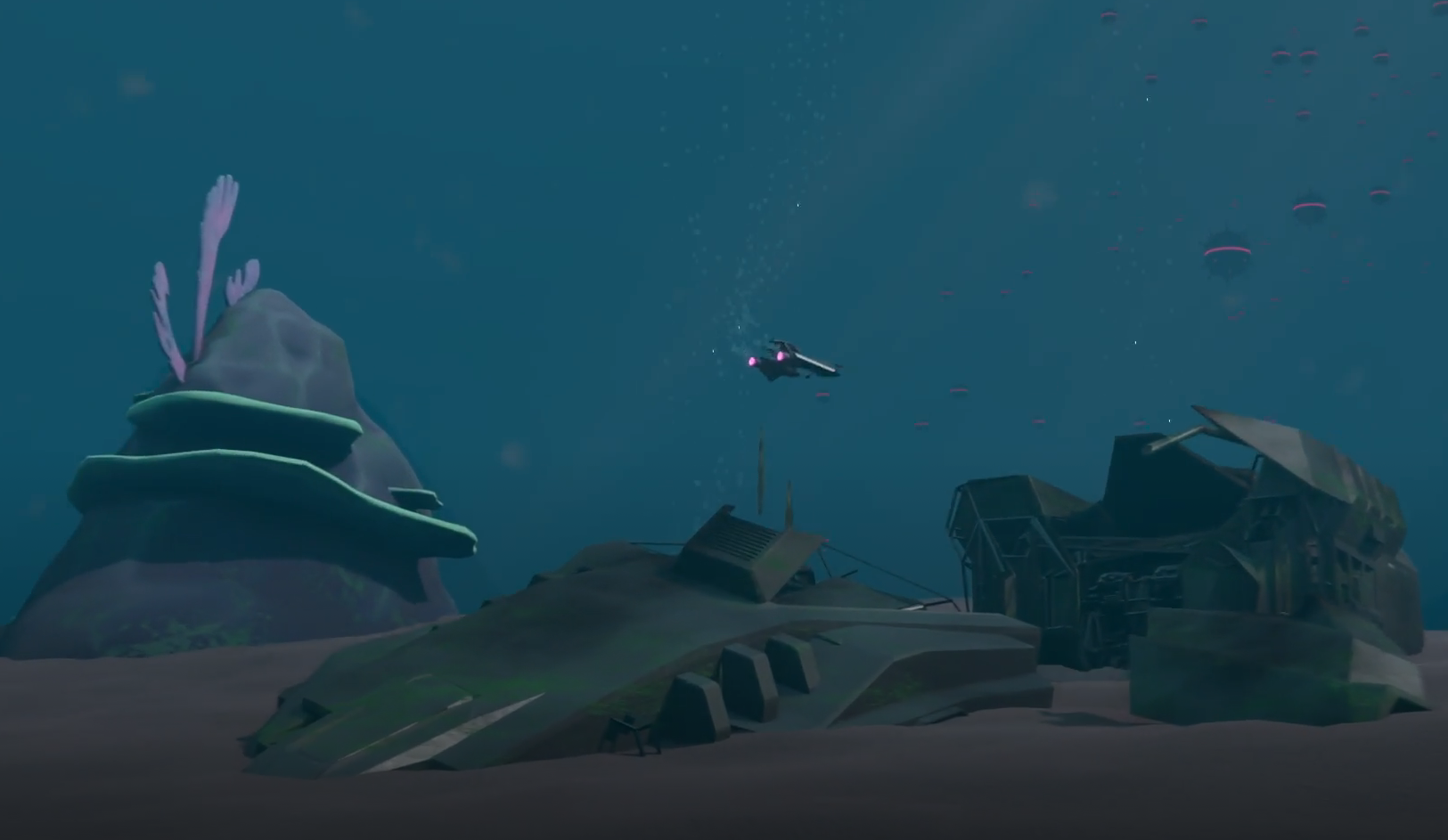 Ship in the Sea