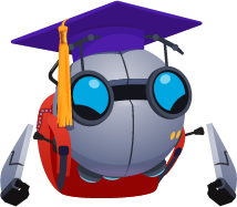 Student Login Icon of RALF the robot
