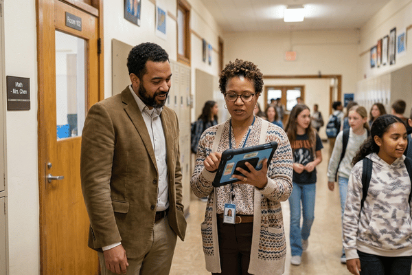 Teachers sharing best practices about how to use Missions