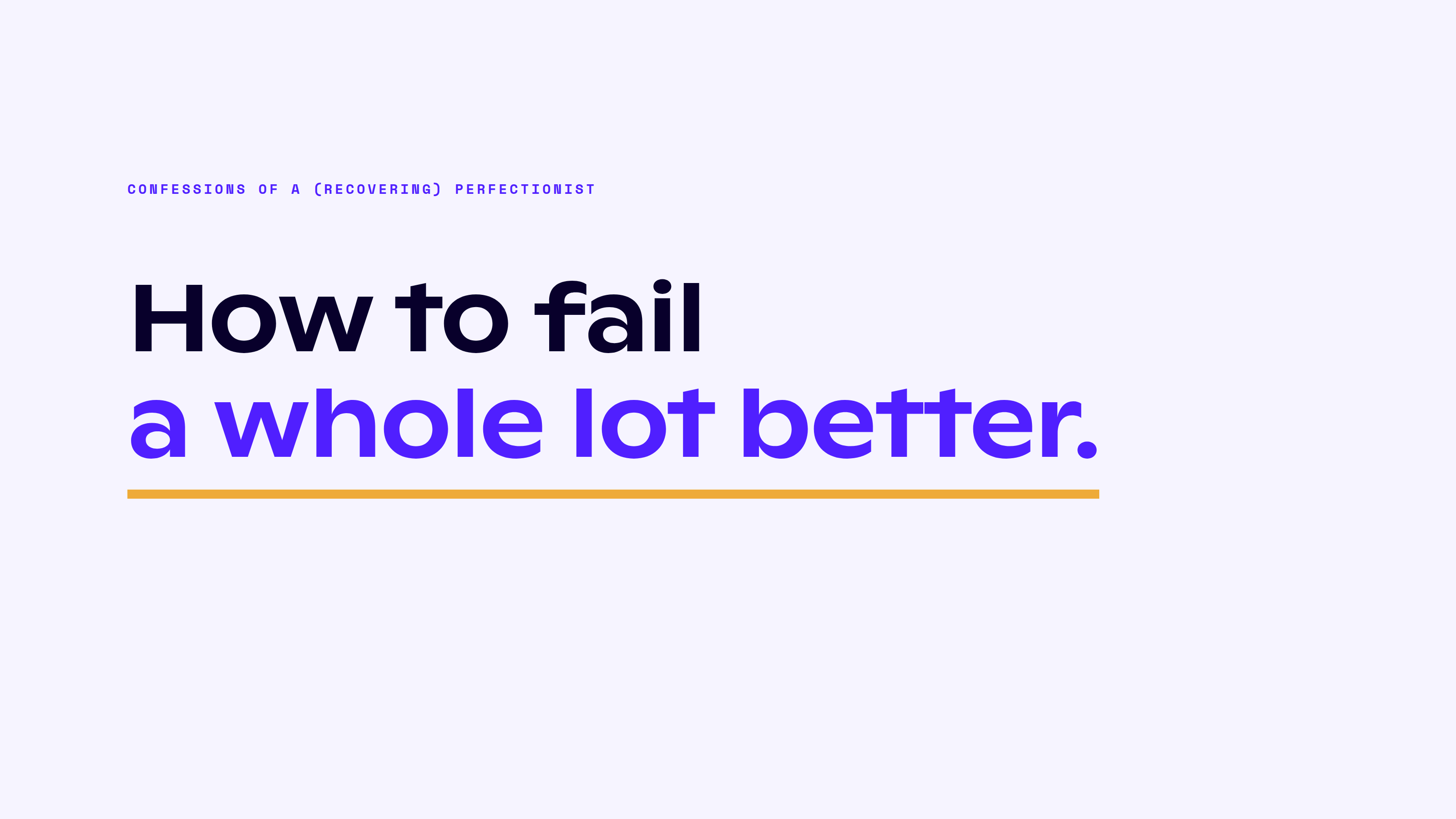 Title graphic reading